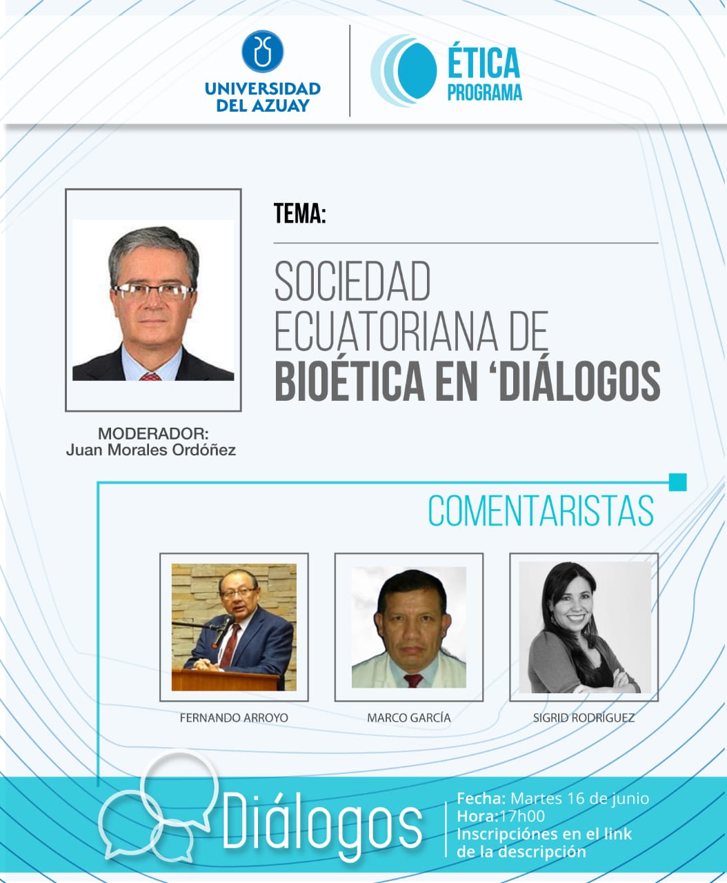 Sociedad Ecuatoriana de Bioética en ‘Diálogos’