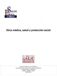 Ética médica, salud y protección social