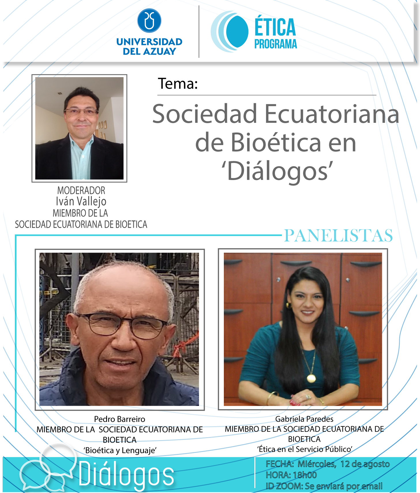 Société équatorienne de bioéthique dans les «Dialogues»