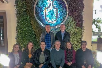 Visit of a group of students from the UDA Master of Bioethics to Ethics, Universidad del Azuay Program