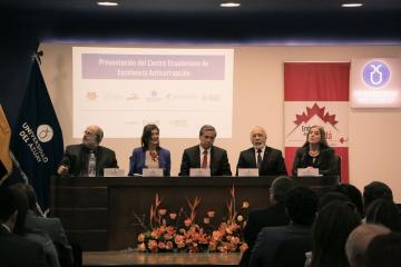 Presentation of the Ecuadorian Center for Anti-Corruption Excellence