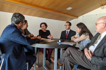 Reunião do "Grupo de Ética" da Universidade de Azuay
