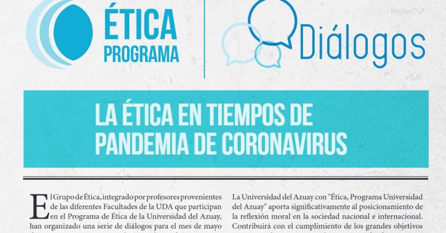 Ethics in times of pandemic coronavirus