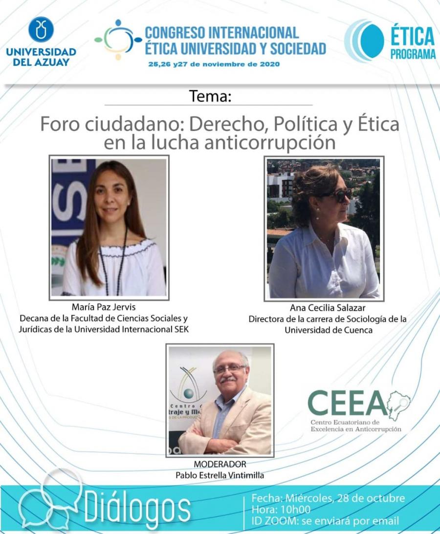 Fórum Cidadão: Direito, Política e Ética na luta contra a corrupção
