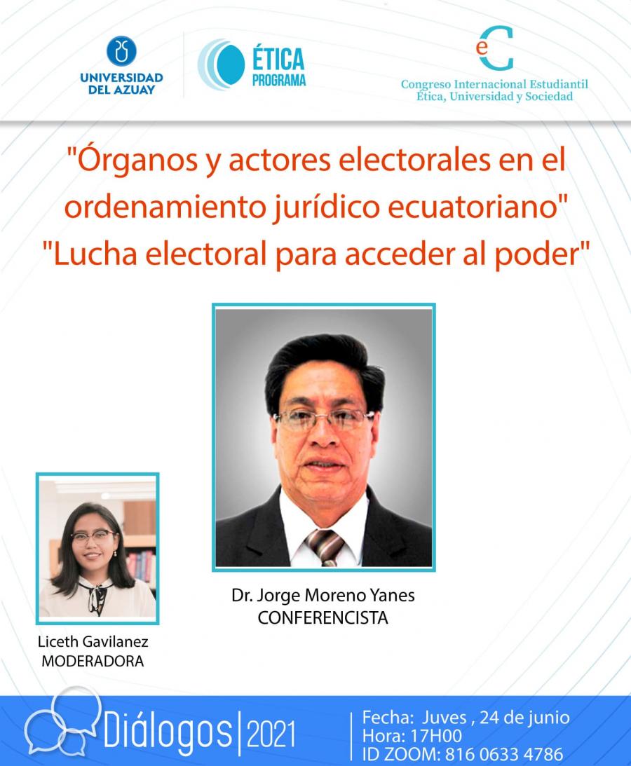 "Órgãos eleitorais e atores no sistema jurídico equatoriano" "Luta eleitoral pelo acesso ao poder"