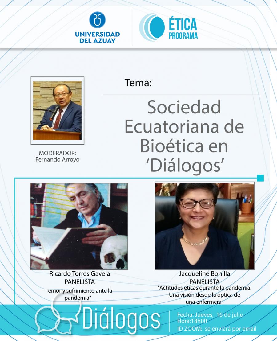 Sociedade Equatoriana de Bioética em 'Diálogos'