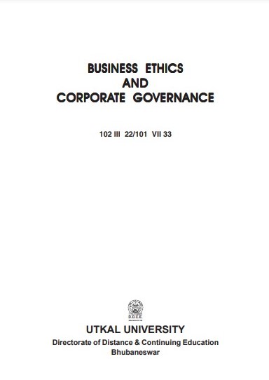 Business Ethics and Coporate Governance 