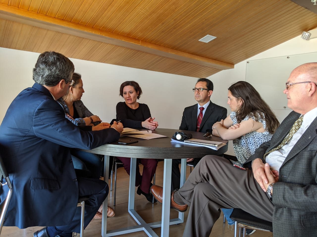 Reunión del "Grupo de Ética" de la Universidad del Azuay